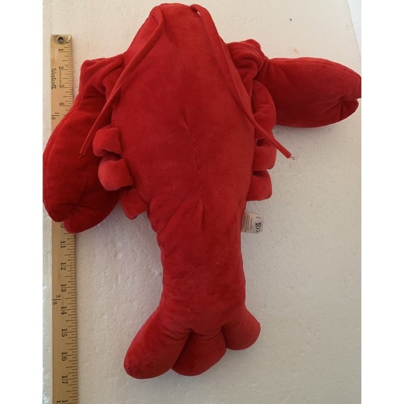 Red Lobster Large Plush Stuffed Animal Toy 18" Mary Meyer Ocean Sea Plush - Picture 7 of 14